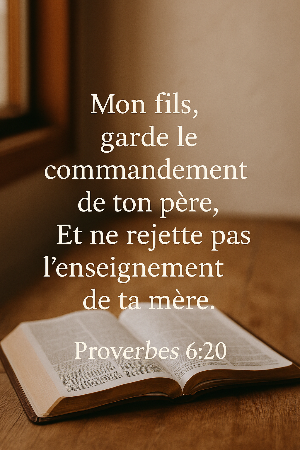 VERSET DU JOUR