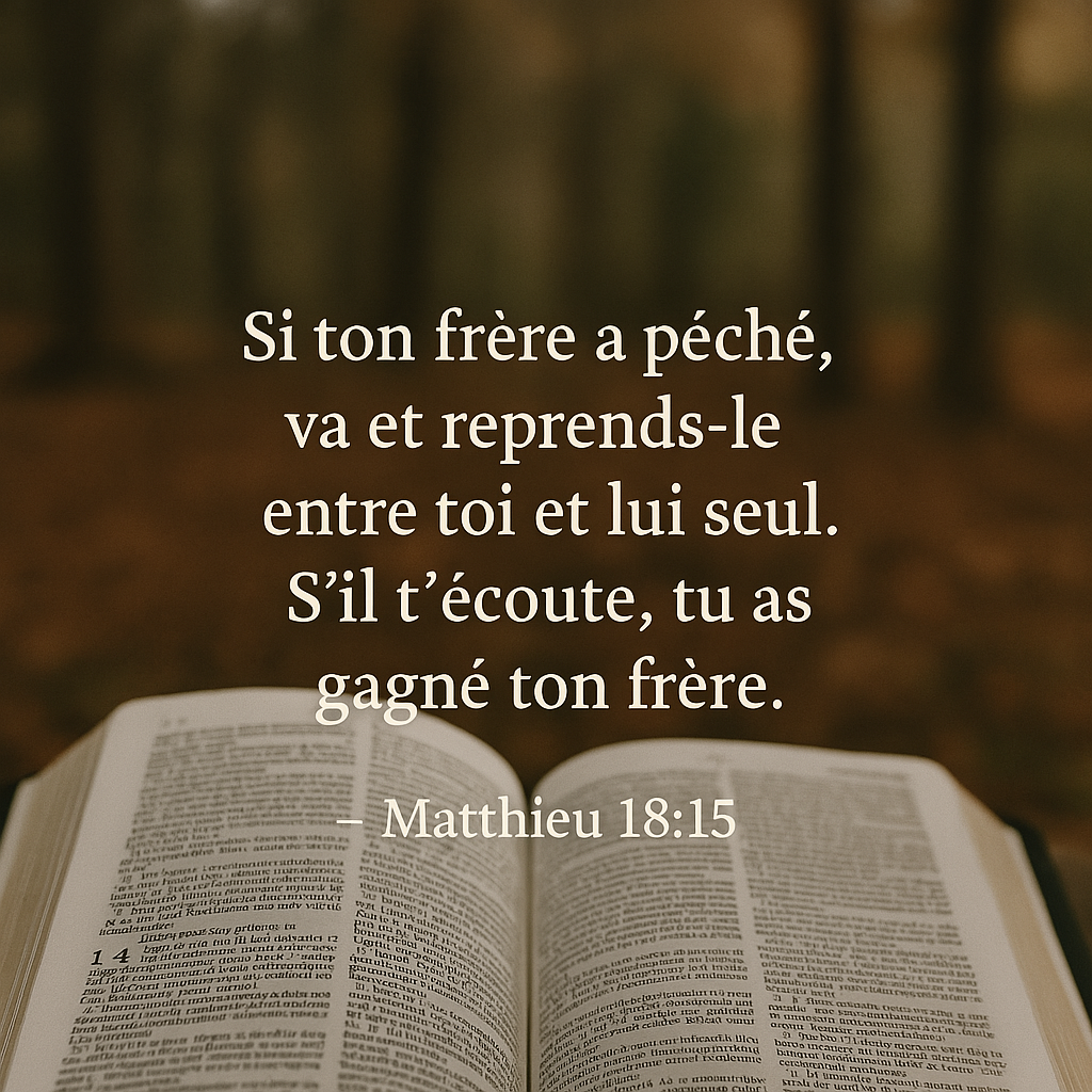 VERSET DU JOUR