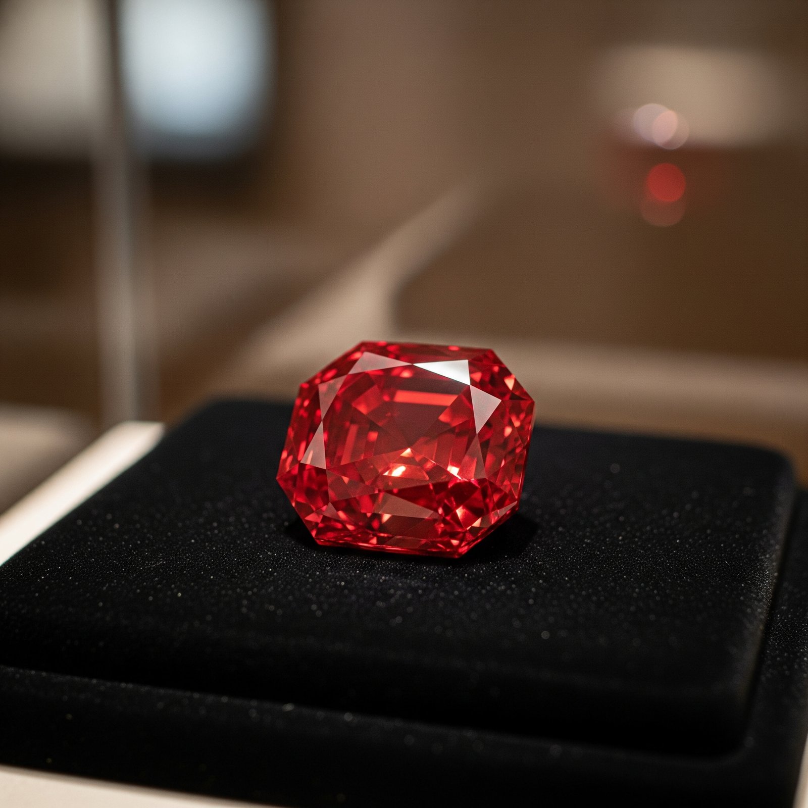 Le Diamant Rouge Winston : Une Énigme Cramoisie Dévoilée au Smithsonian !