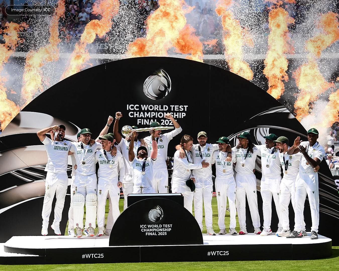 Plus les outsiders : l’Afrique du Sud sacrée championne du monde de test-matchs dans un triomphe historique à Lord’s !