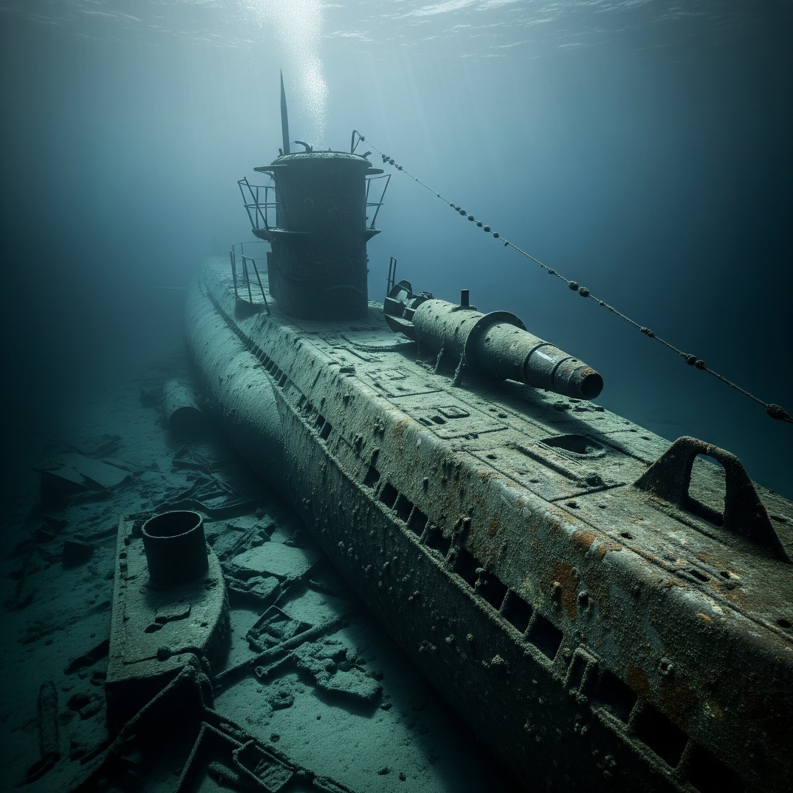 Sentinelle Silencieuse : Pourquoi l’épave d’un sous-marin allemand de la Seconde Guerre mondiale en Norvège exige notre vigilance constante
