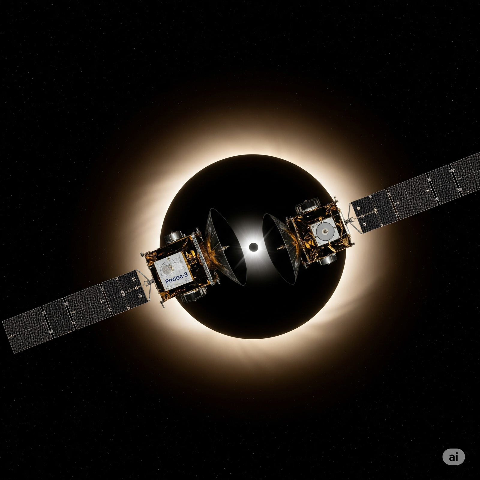 Témoin de l’Invisible : La Mission Proba-3 de l’ESA Révèle les Premières Images de l’Éclipse Solaire Artificielle