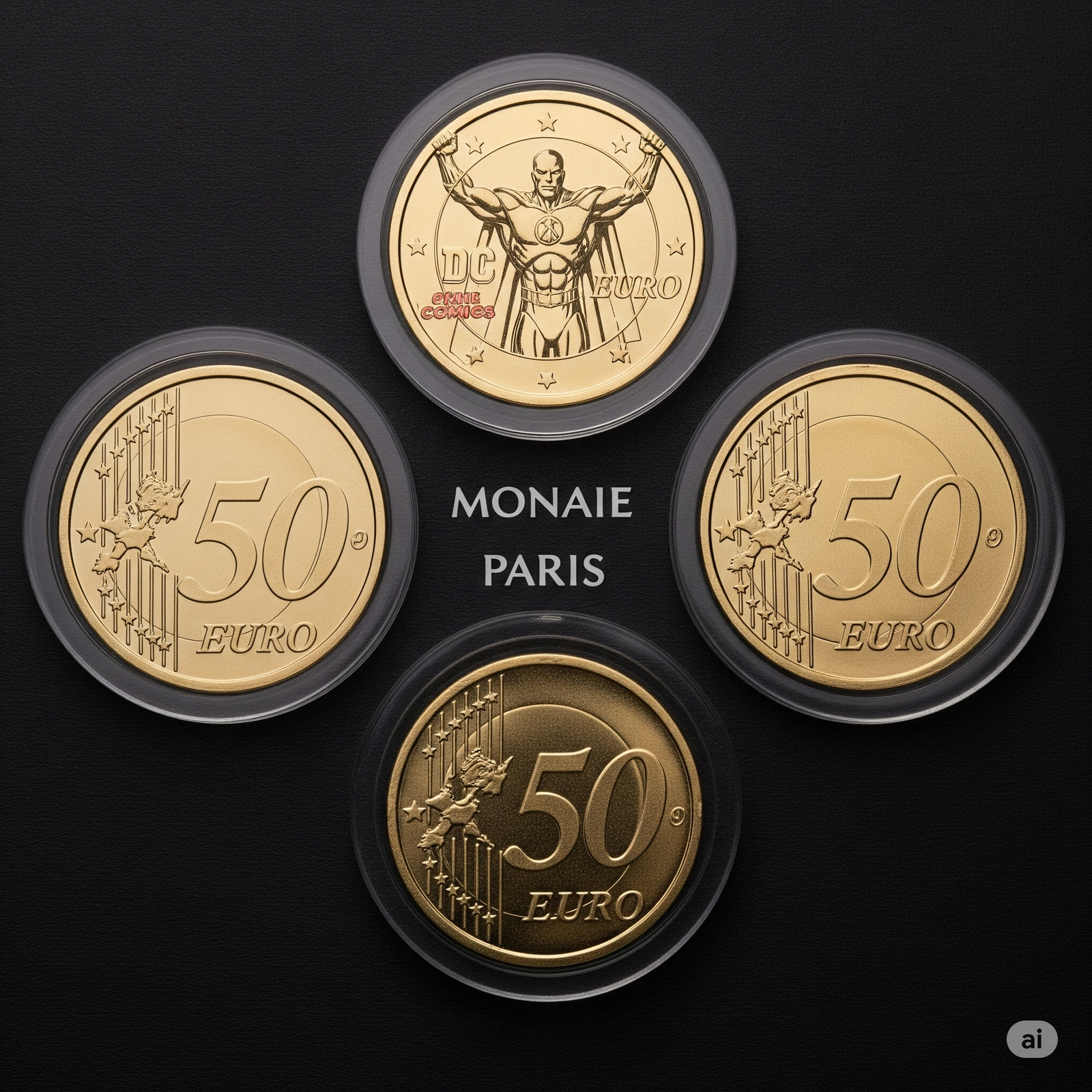 Révélez le Héros qui Sommeille en Vous : La Monnaie de Paris Célèbre les 90 Ans de DC Comics avec de Superbes Pièces de 50 Euros !